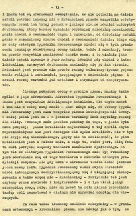 Problem Tygodnika Powszechnego - Próba analizy