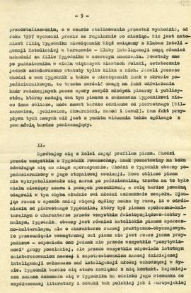 Problem Tygodnika Powszechnego - Próba analizy