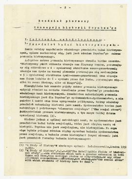 Koncepcja historii Toynbee'ego i Sorokina