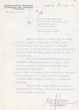 List do arcybiskupa Kominka