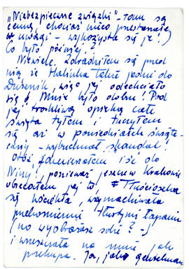 List do Juliana Fercza