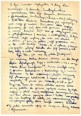 List do Juliana Fercza
