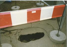 Zniszczenia po powodzi w 1997 r.