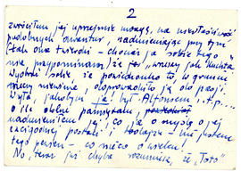 List do Juliana Fercza