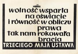wolność wsparta na oświacie...
