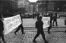 Protest Ruchu Wolność i Pokój