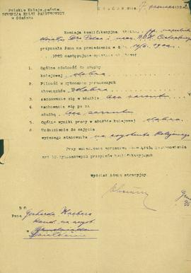 Kwalifikacja pracownika