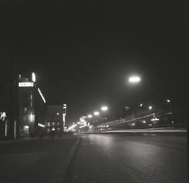 Karola Świerczewskiego nocą