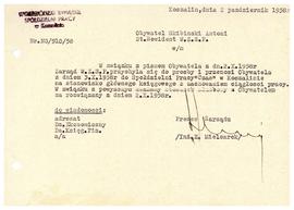 Zawiadomienie o rozwiązaniu stosunku pracy