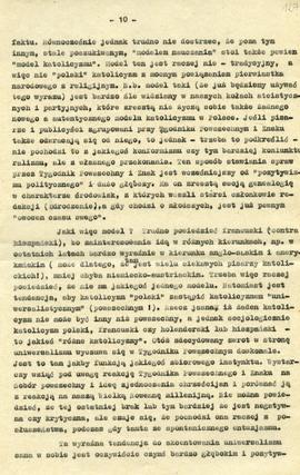 Problem Tygodnika Powszechnego - Próba analizy