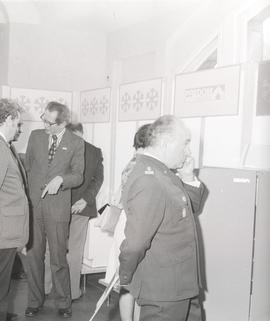 Goście na otwarciu wystawy sprzętu - jubileusz 25-lecia Polaru