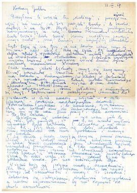 List do Juliana Fercza
